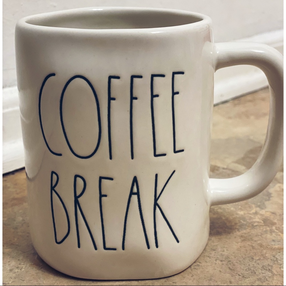 Rae Dunn COFFEE BREAK mug